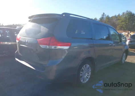 2014 Toyota Sienna Xle V6 8 Passenger из США, поврежденный, VIN 5TDYK3DC7ES522762